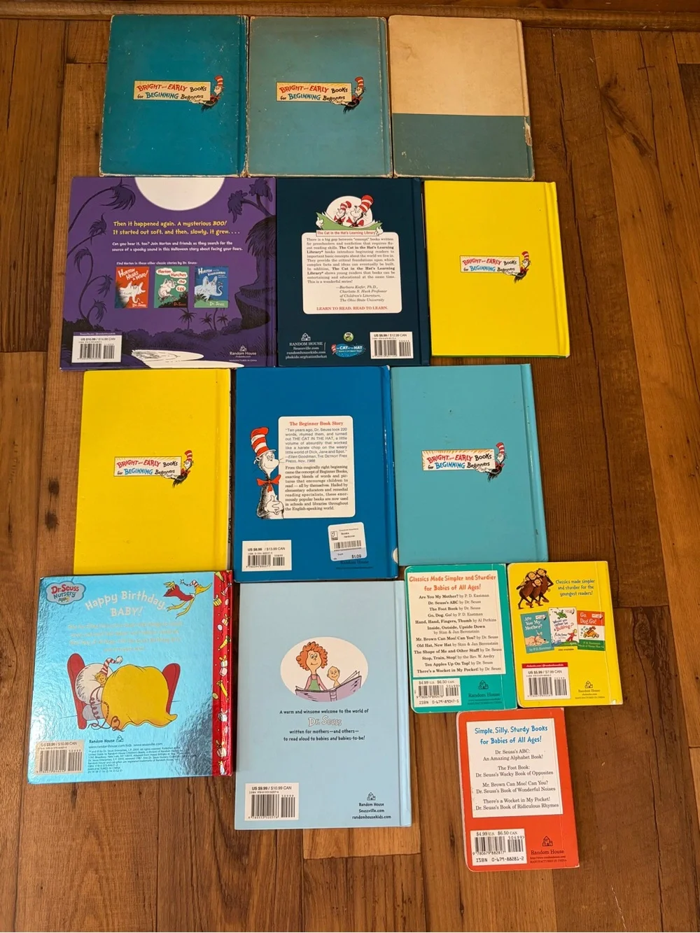 Dr. Seuss Children's Book Lot Of Fourteen-Some Vintage